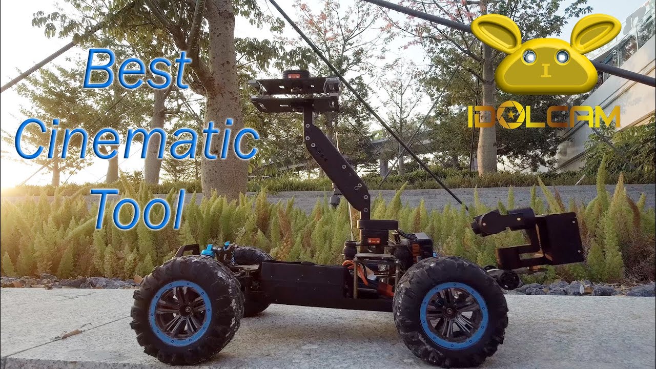 RC Car Camera with Gimbal Vlogging Camera, IDOLCAM