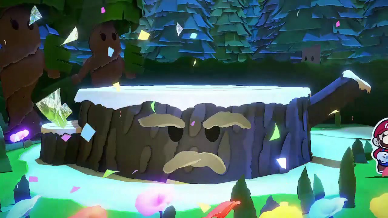 Paper Mario Origami King: Grandsappy's Song