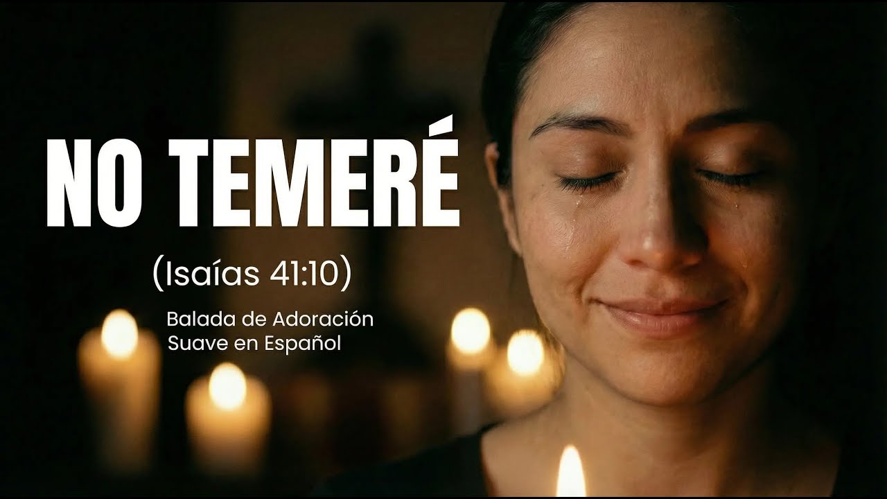 NO TEMERÉ (Isaías 41:10) | Adoración Suave para Calmar el Alma 🤍