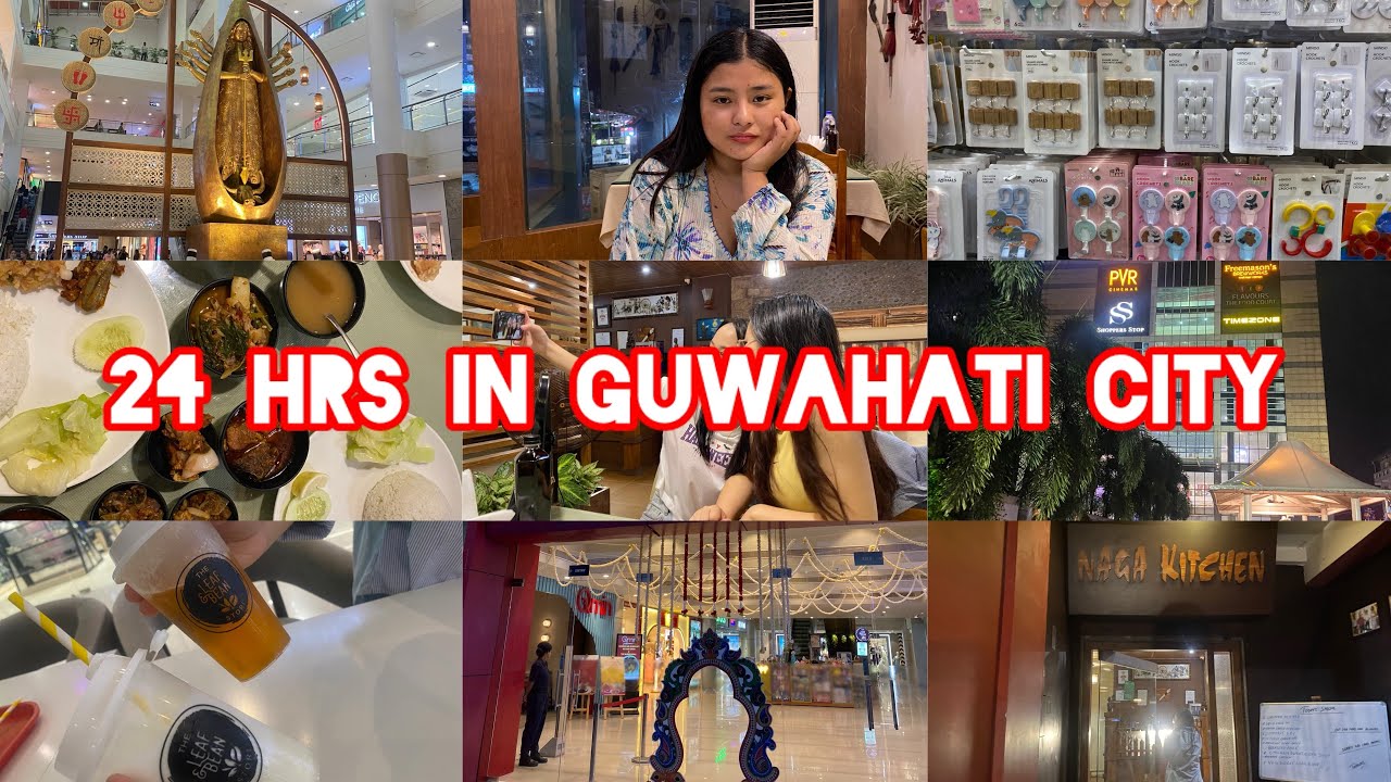 Day Trip to Guwahati | Shopping, City Tour| Spotted Influencer Awantika Gurung @awant3ka