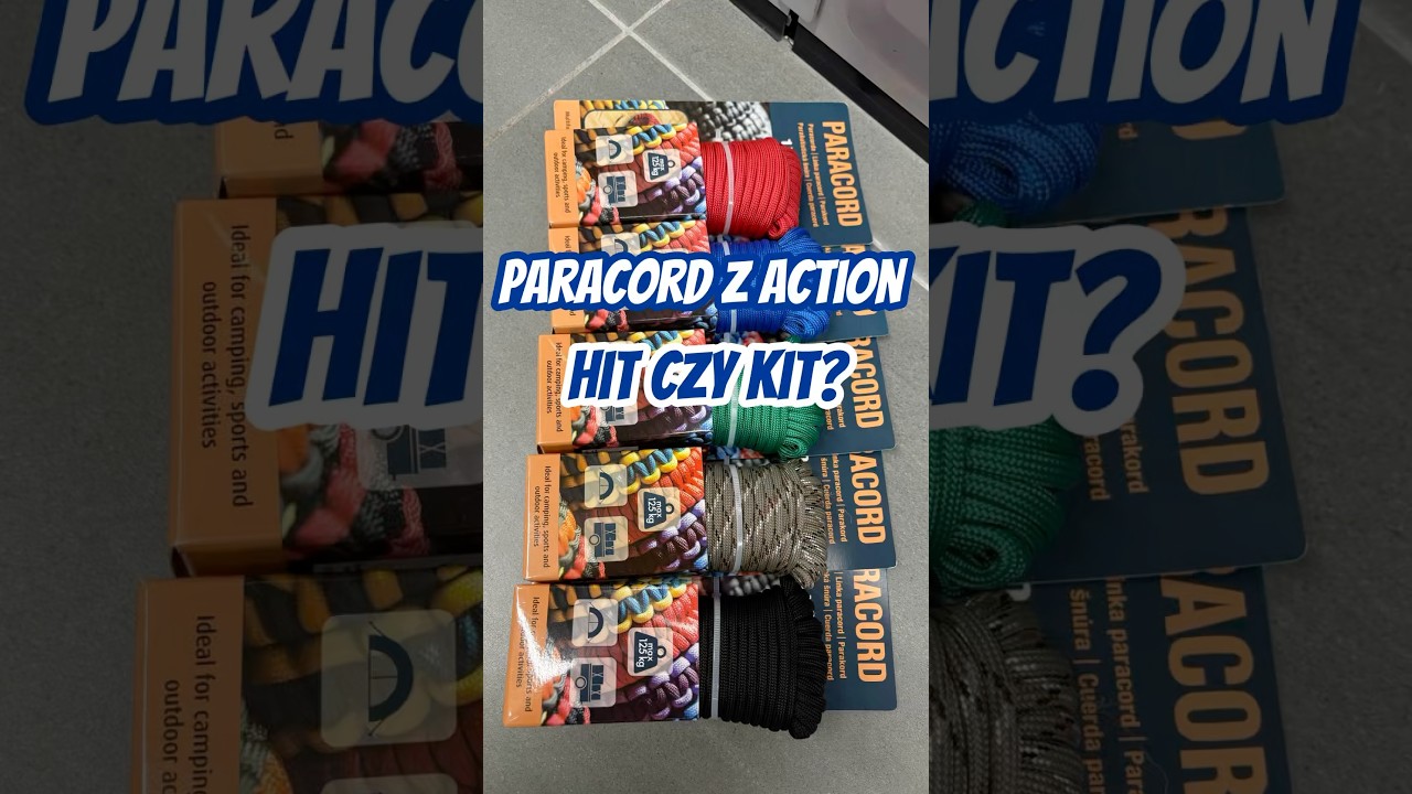 Paracord z Action. HIT czy KIT?