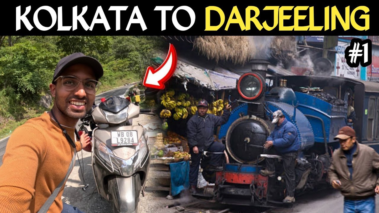 600Km RIDE From KOLKATA To DARJEELING BY SCOOTY🛵 Just IN 14 Hours!🤯 Is It Possible? Documentory Vlog