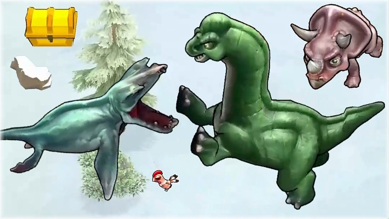 I Evolved My DINOSAUR to Max Level (Dino Battle Royale)