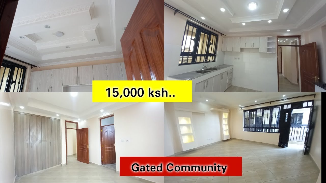 ( 15,000 ksh ) Resonably Priced  Apartment  Along Thika Road  / Affordable  One Bedroom 👌
