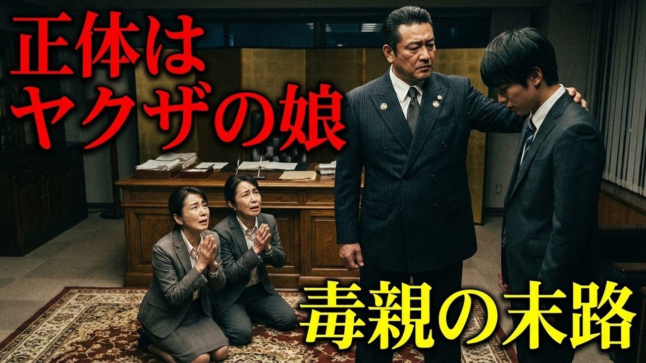 全財産を渡した少女はヤクザの娘…？3000万の借金を強要する毒親に組長が下した裁き