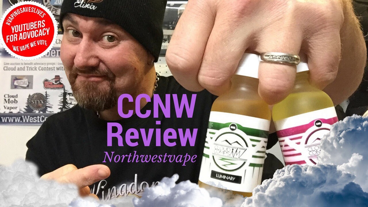 Ejuice review Feb 2017~Cloud Comps Northwest~Joe of all vapes