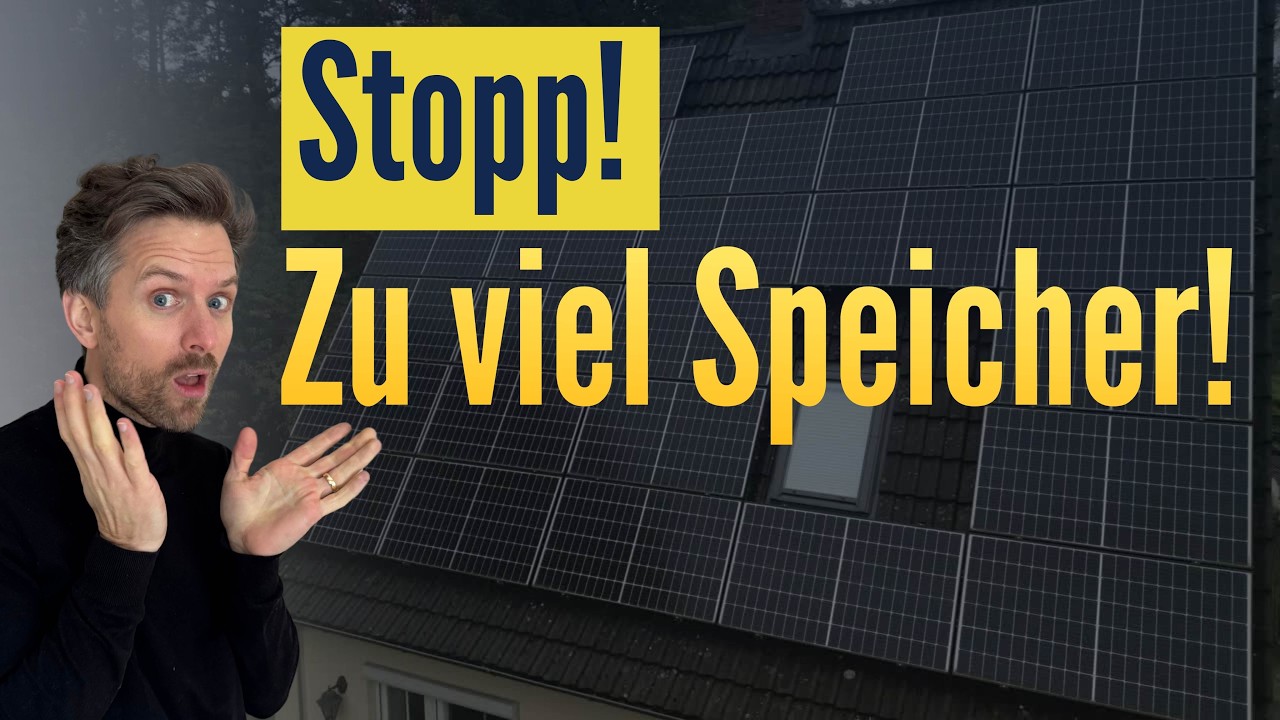 PV-Speicher richtig berechnen: Diese Größe lohnt sich wirklich