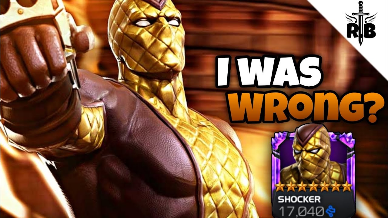 I Was Wrong About Shocker...