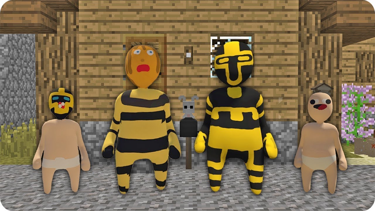 FAMILIA DE MASSI DE PLASTILINA TROLL EN MINECRAFT 😂