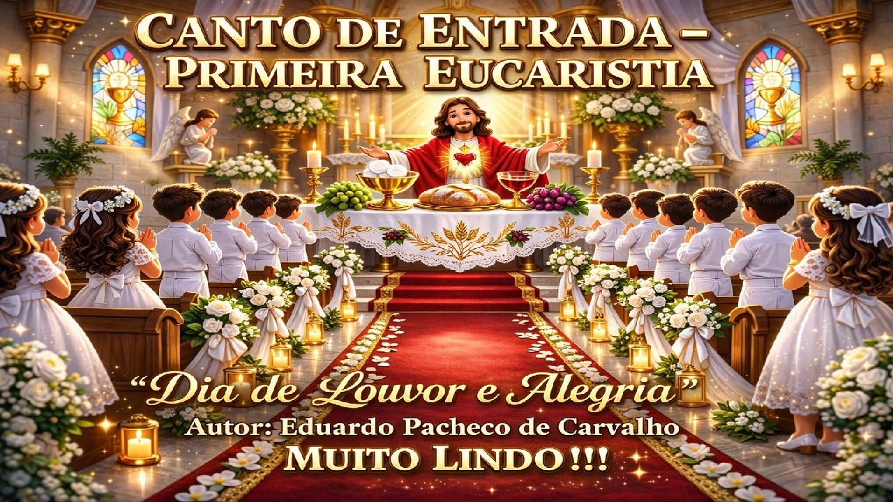 Canto de Entrada  PRIMEIRA EUCARISTIA   