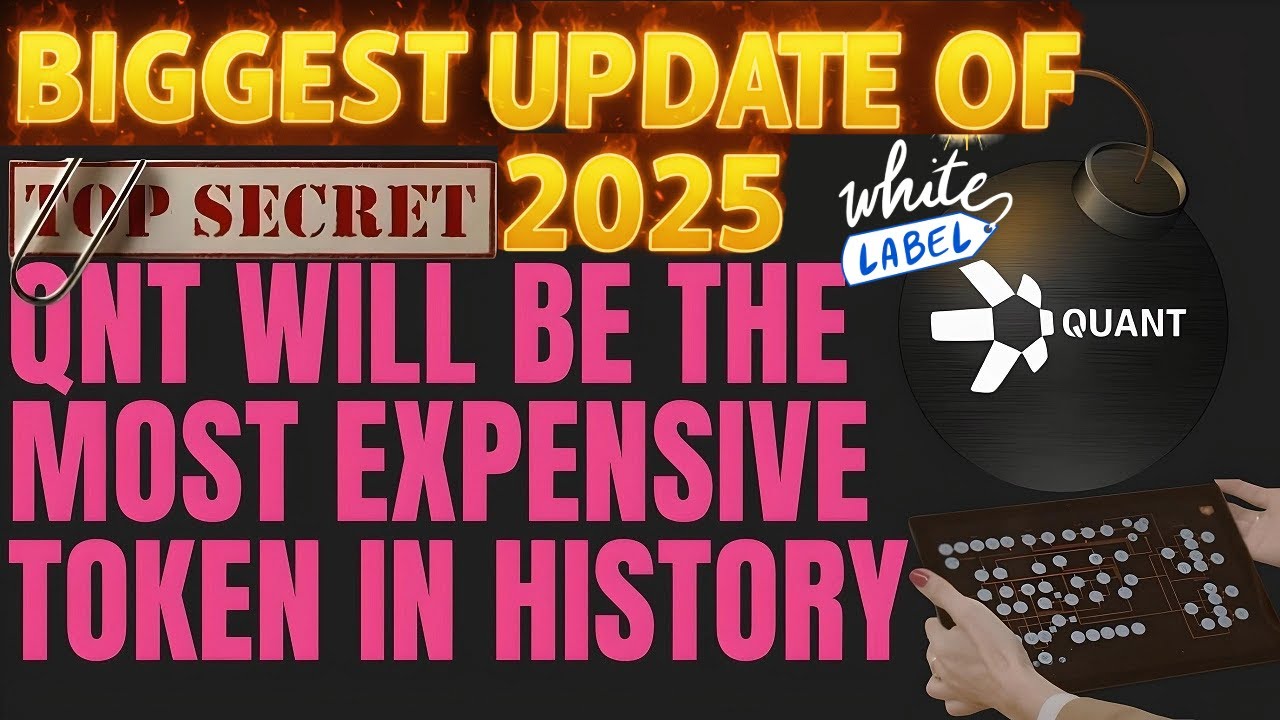 💣White Label! Why QNT Will Be The Most Expensive Token In History!