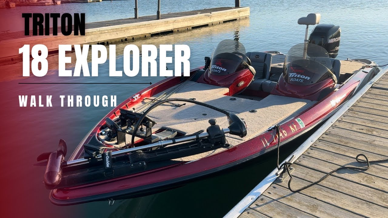 Bought My First Bass Boat! | 2009 Triton 18 Explorer Walk-Through