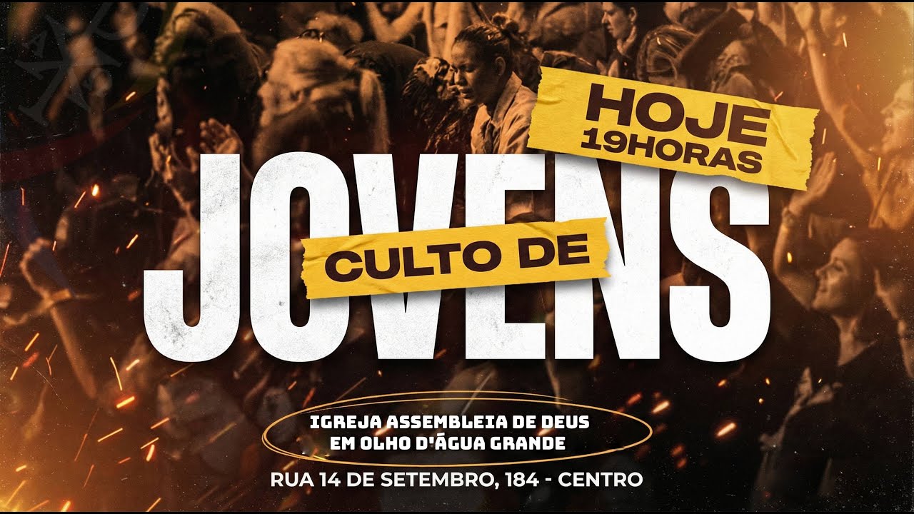 Culto com Participação de Jovens - Ao vivo