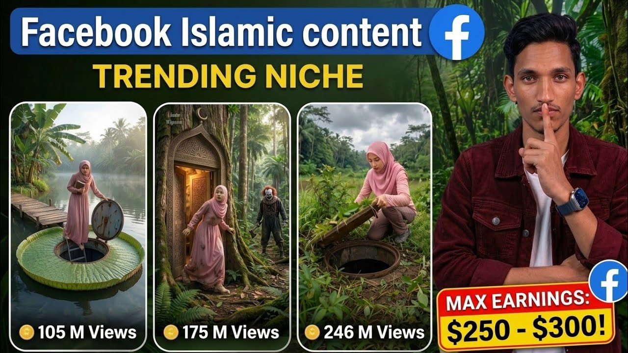 😱 How to make Facebook Islamic AI Video 🔥 | Full Course A to Z course ✅