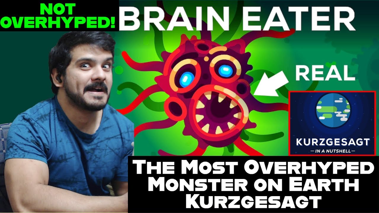 The Most Overhyped Monster on Earth I Brain Eating Amoeba (Kurzgesagt) CG Reaction