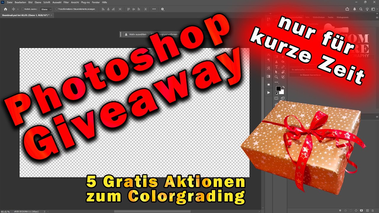 Weihnachts-Special geht weiter: kostenlose Colorgradings für Photoshop (als Aktion)