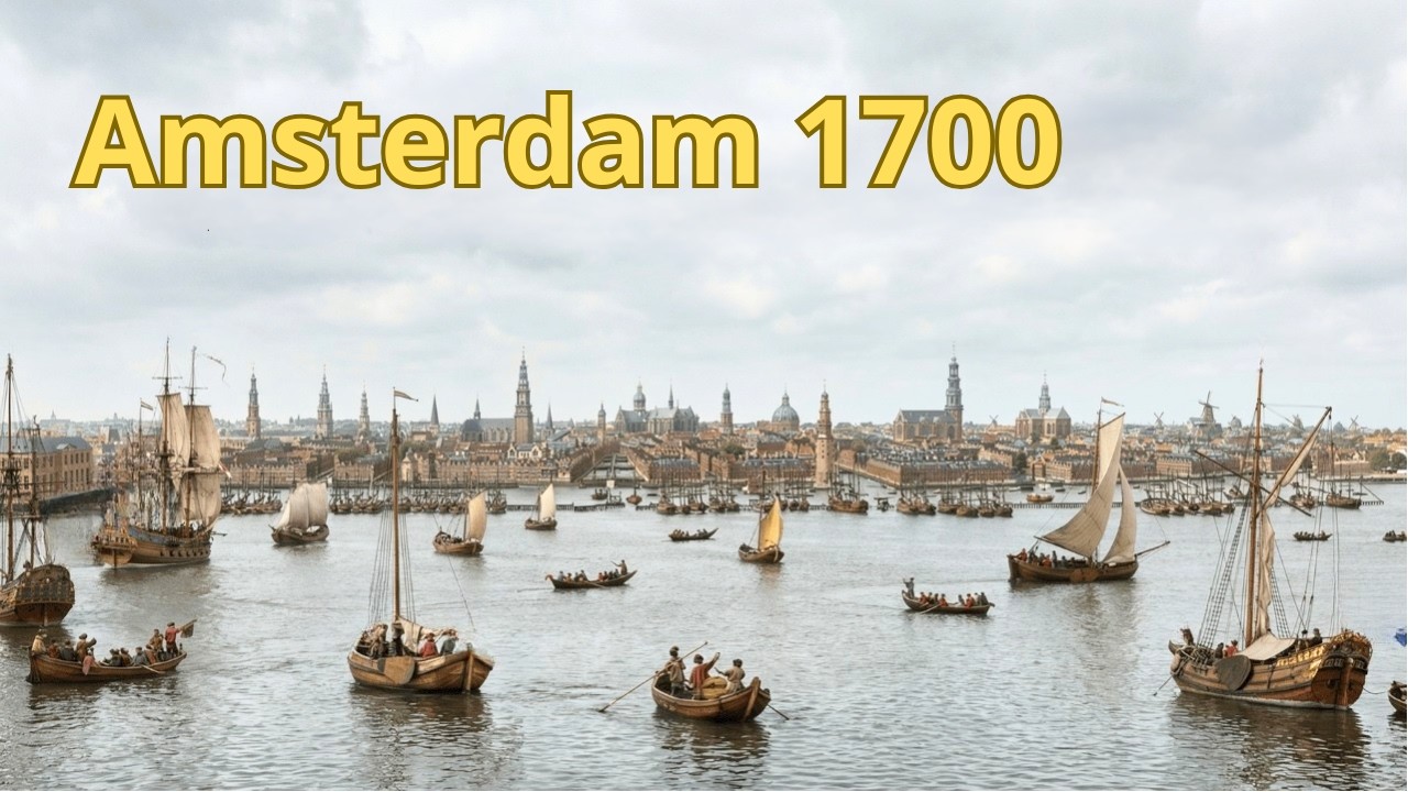 Amsterdam 1700 (AI Reconstruction)