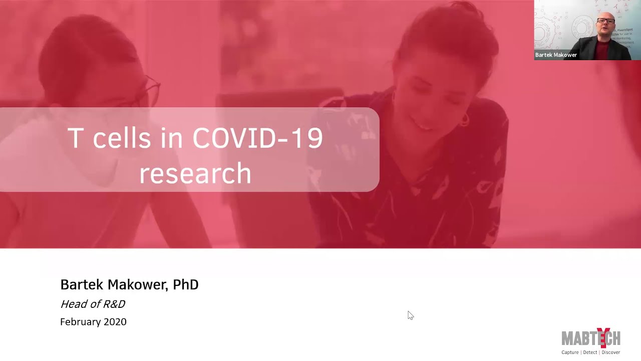 Mabtech Webinar: T cells in COVID-19 research