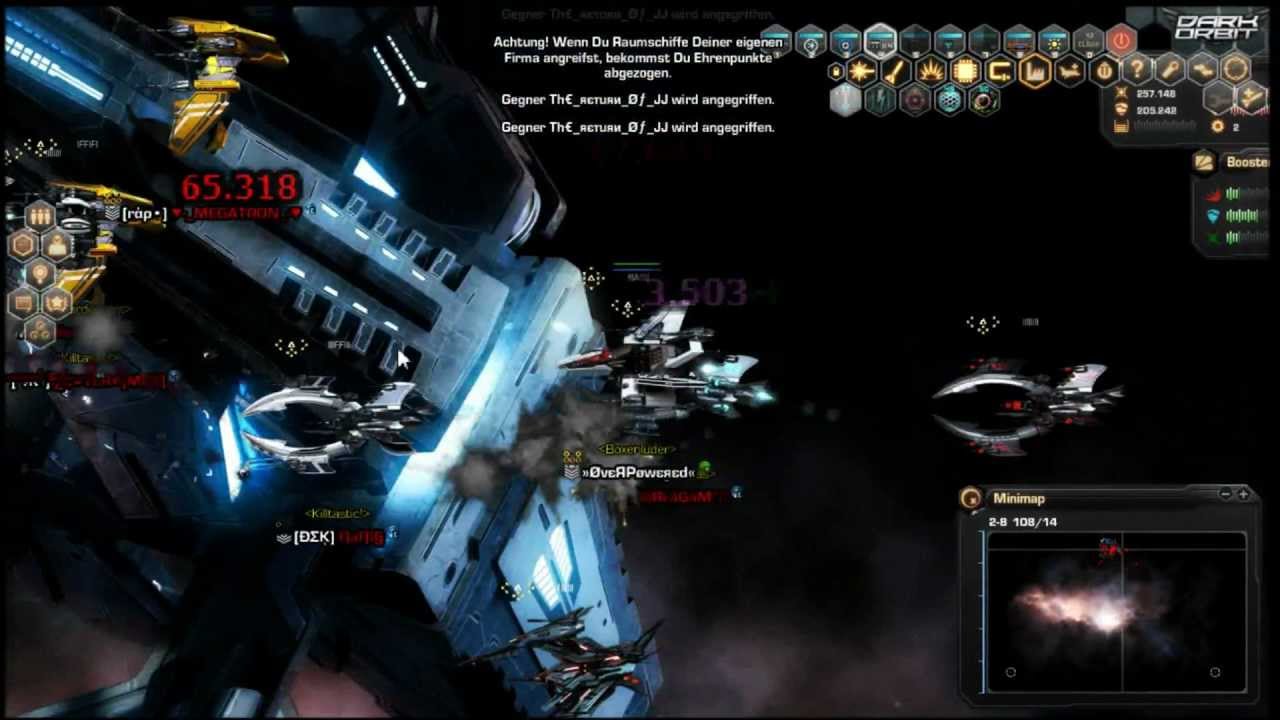 DarkOrbit GA1: Chaos on Global-Amerika 1 by Overpowered|Sunnie