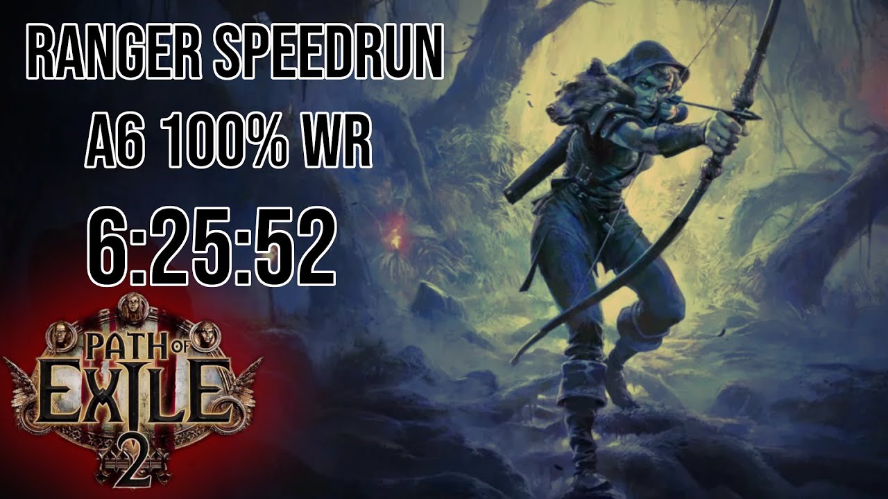 0 to maps Ranger (Deadeye) Act6 100% Speedrun World Record