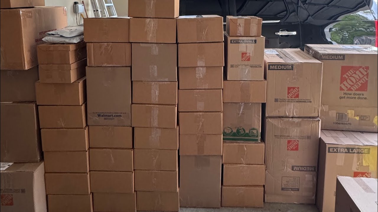 52 minutes of unboxing sneaker mystery boxes…