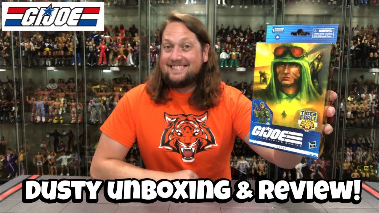 Tiger Force Dusty GIJOE Classified Series Unboxing & Review!