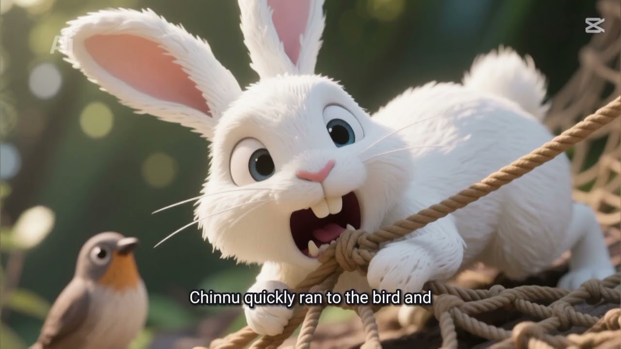 The Little Rabbit and the Magic Tree | Brave Rabbit Story | 3D Cartoon Story for Kids