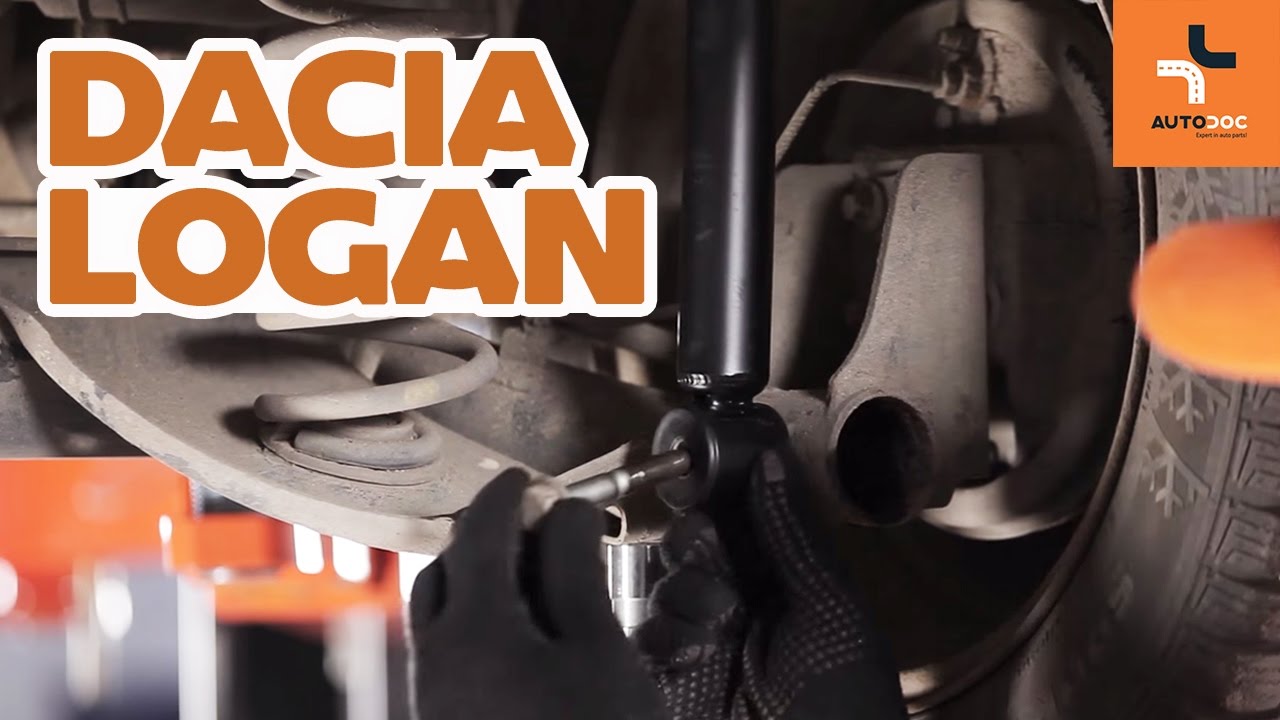 Comment remplacer des amortisseurs arrière sur une DACIA LOGAN 1 TUTORIEL | AUTODOC