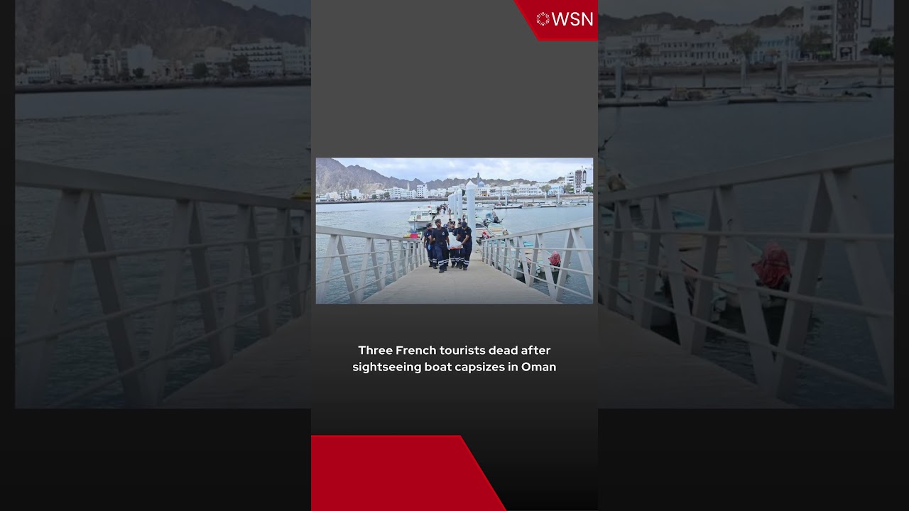 Three French tourists dead after sightseeing boat capsizes in Oman