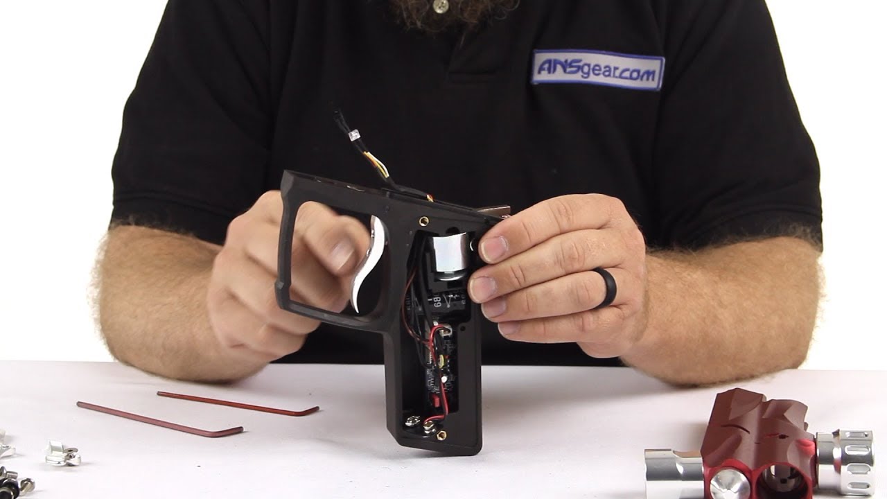 Azodin Blitz 3 Paintball Gun - Trigger Maintenance