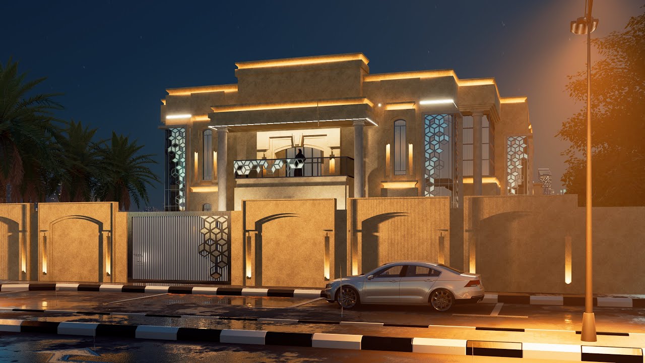 NEW CLASSIC  STYLE فيلا طراز  نيو كلاسيك