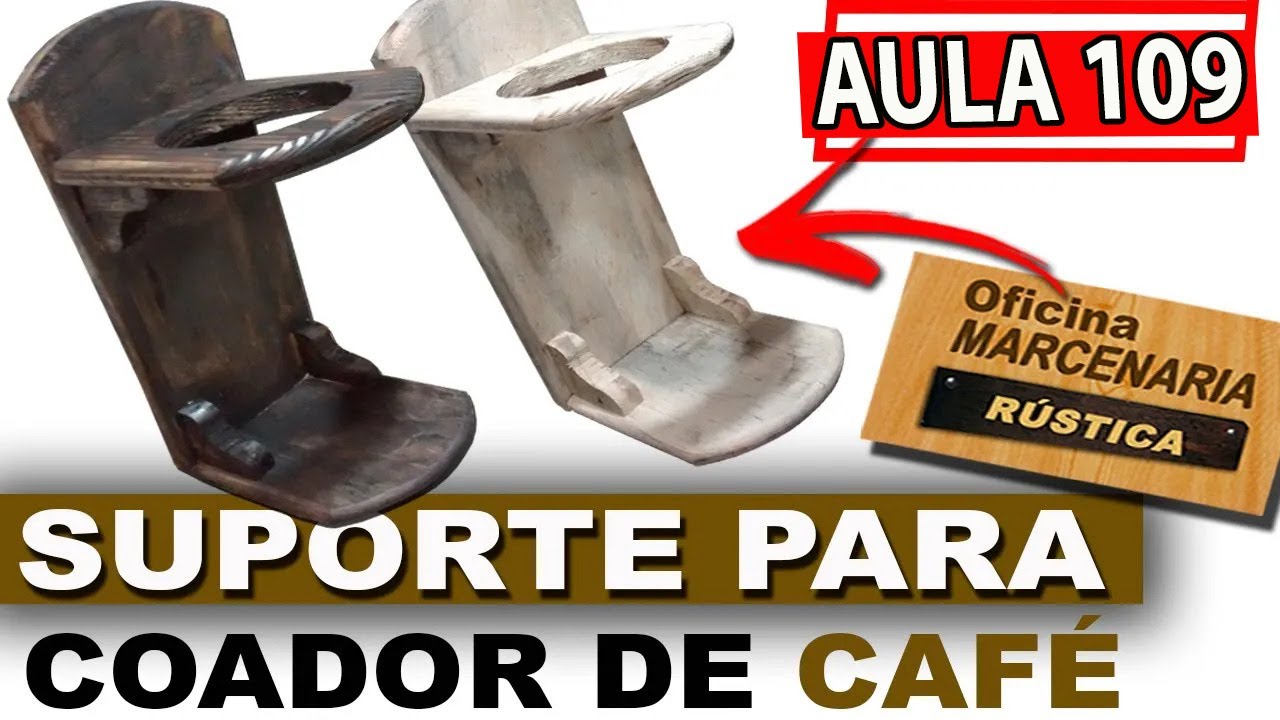 coador de café de madeira como fazer como fazer coador de café faça você mesmo marcenaria rustica