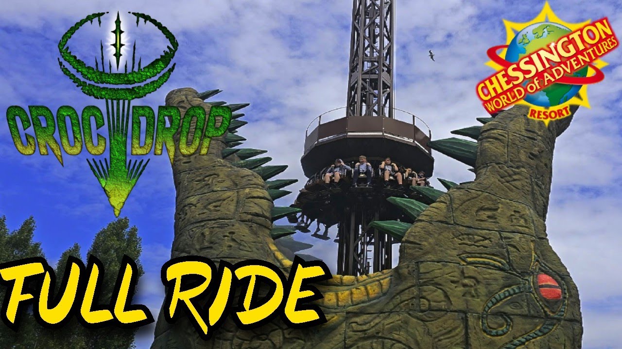 Croc Drop Chessington World Of Adventures On Ride