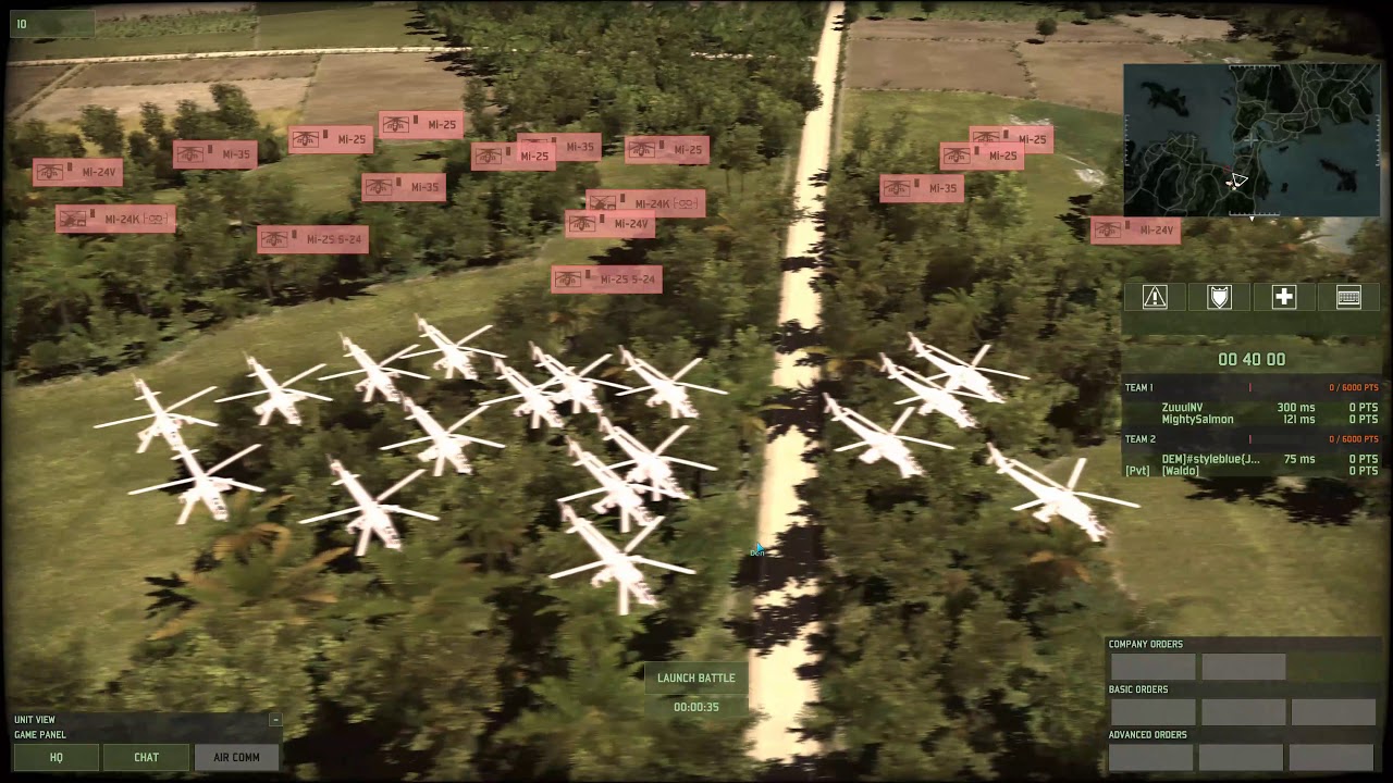 Wargame Red Dragon Heli Rush compilation