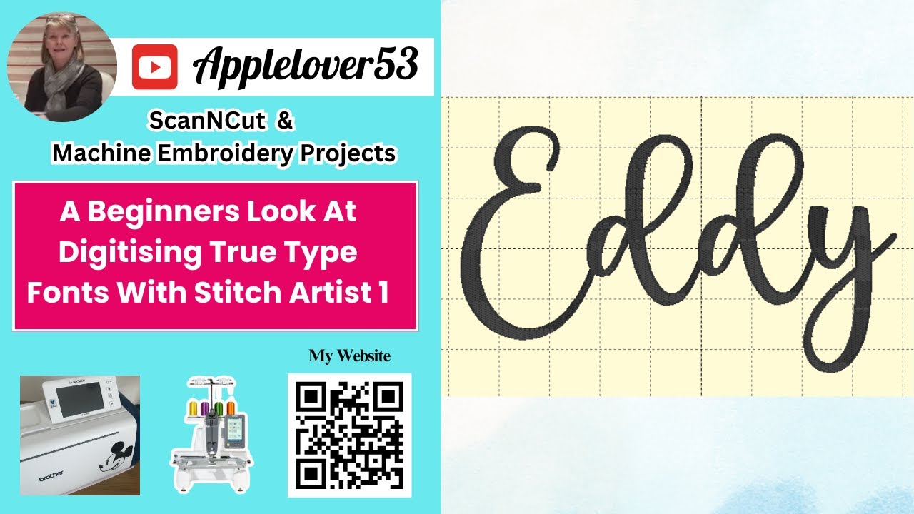 Embrilliance Stitch Artist 1 - A Beginners Look At Digitising True Type Fonts
