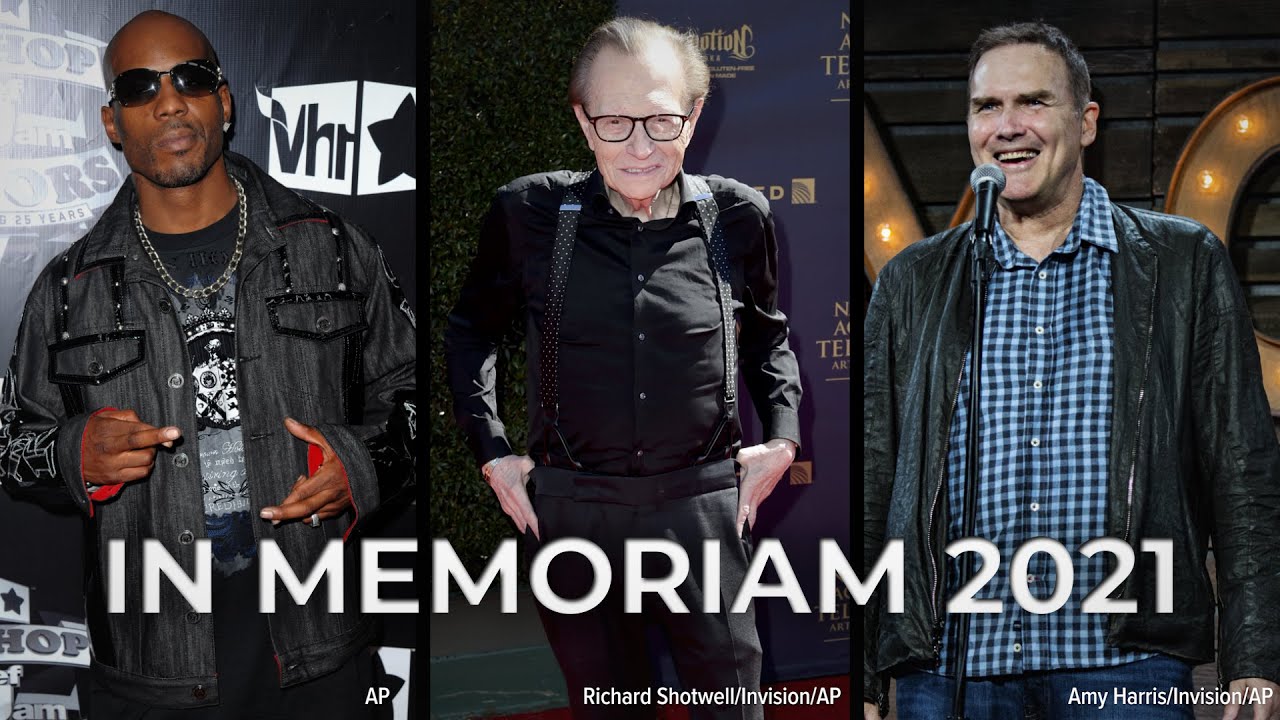 In Memory of Celebrities Who Died in 2021