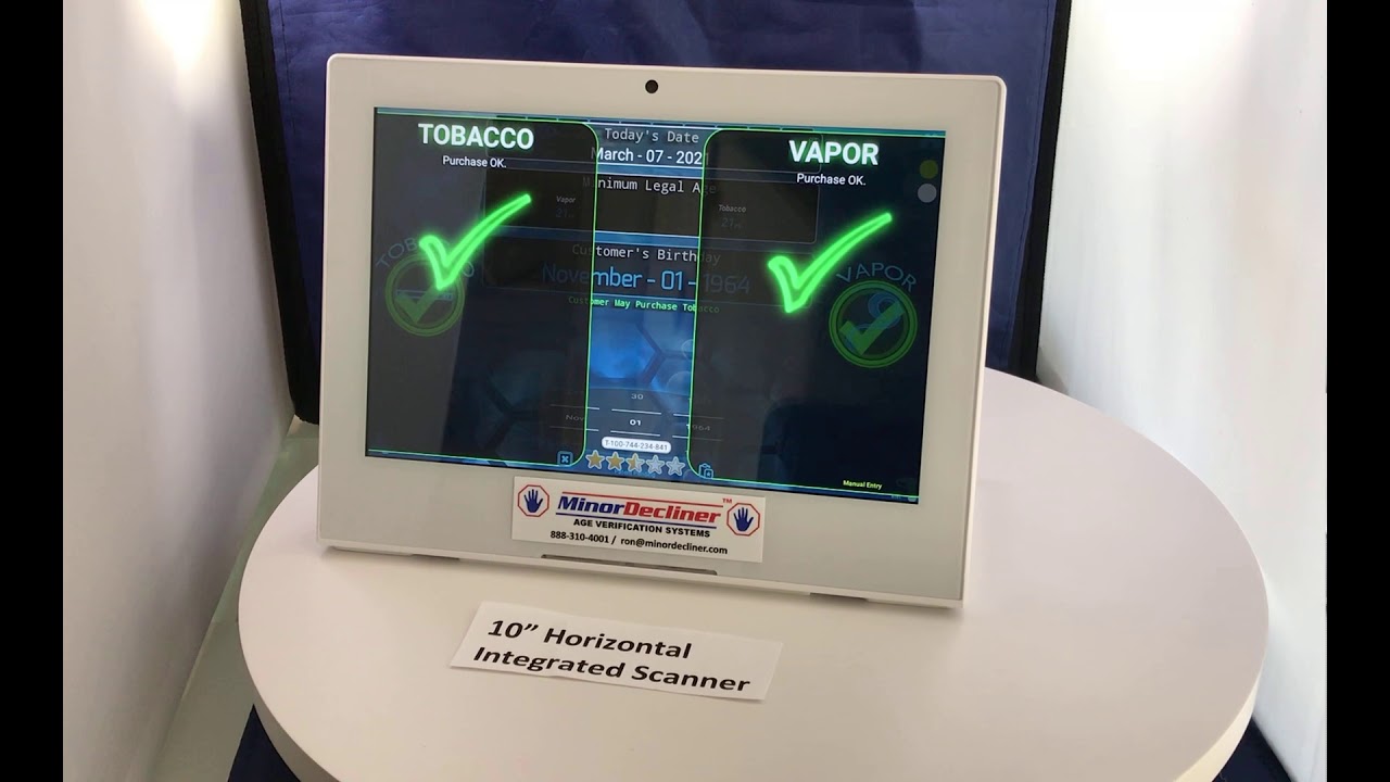 Vape ID Scanner - Age Verification - 10