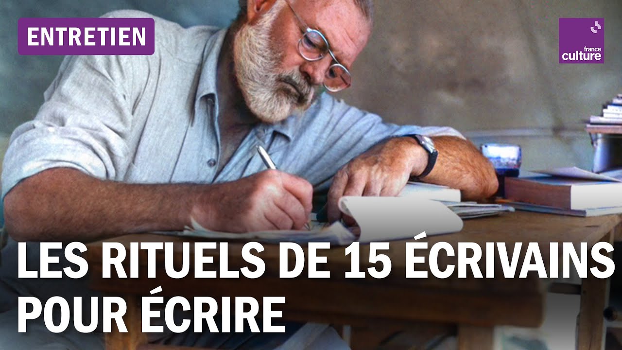 Les rituels de 15 écrivains : comment créer les conditions pour écrire