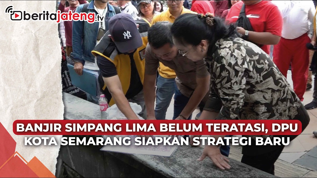 Banjir Simpang Lima Belum Teratasi, DPU Kota Semarang Siapkan Strategi Baru