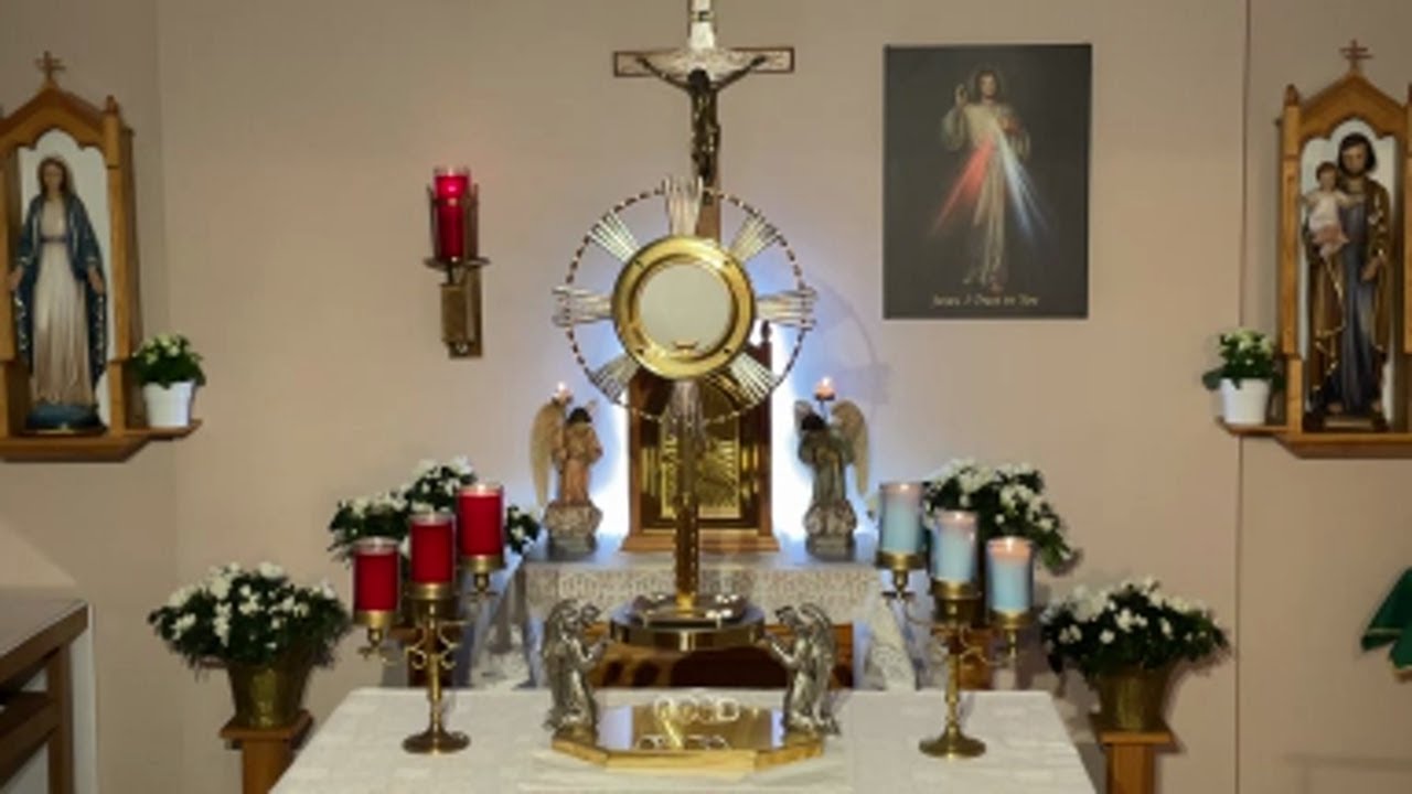 LIVE Eucharistic Adoration - Sisters of Divine Mercy