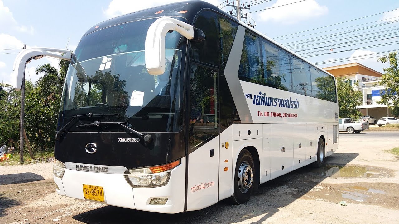 ลองขับรถบัส  KING  LONG  AUTO P 330   ครั้งแรก  มันมากขับสบายจริงๆ  จากค่ายเอ๋ทีม  ขอนแก่น