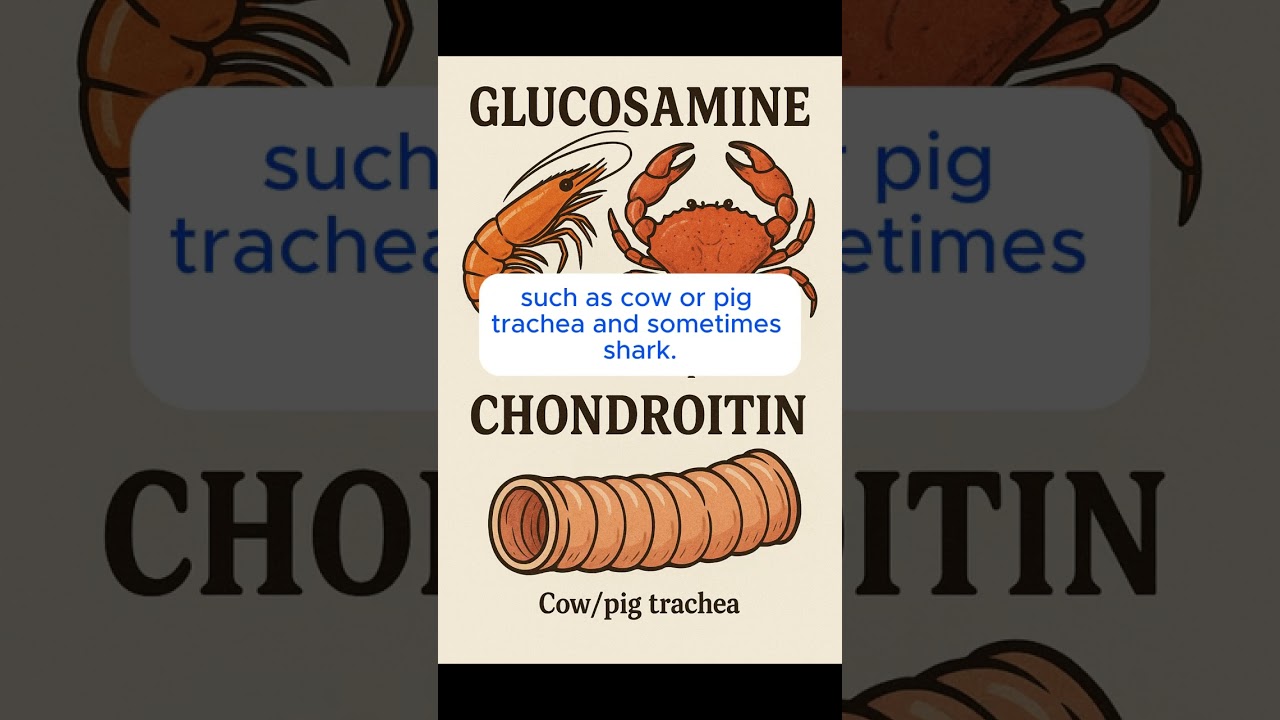 Glucosamine+Chondroitin(+MSM) for your joint #jointhelath #glucosamine #chondroitin #msm