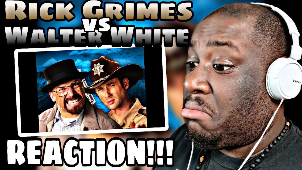 Rick Grimes vs Walter White. Epic Rap Battles Of History(REACTION)