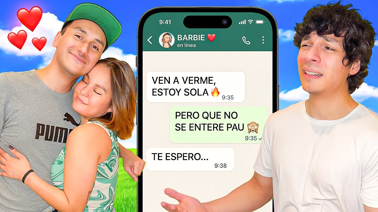 YAIR17 ME ENCUENTRA MENSAJES CALIENTES CON BARBIE🥵... ¿SOY INFIEL?