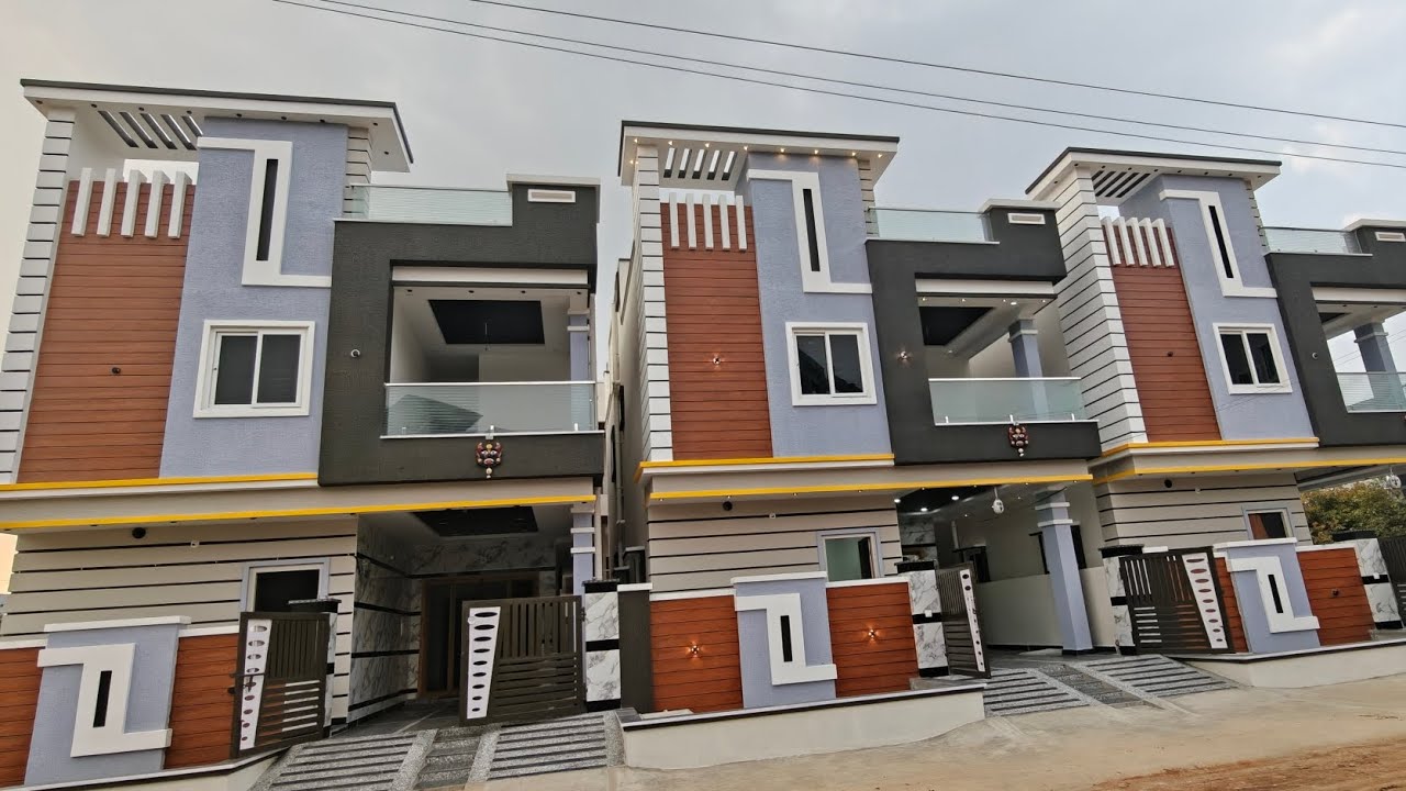EAST FACING || 148 YARDS || 2500 SFT || 28.8*50 D || 3 BHK DUPLEX || HMDA || YAPRAL || 8686860172