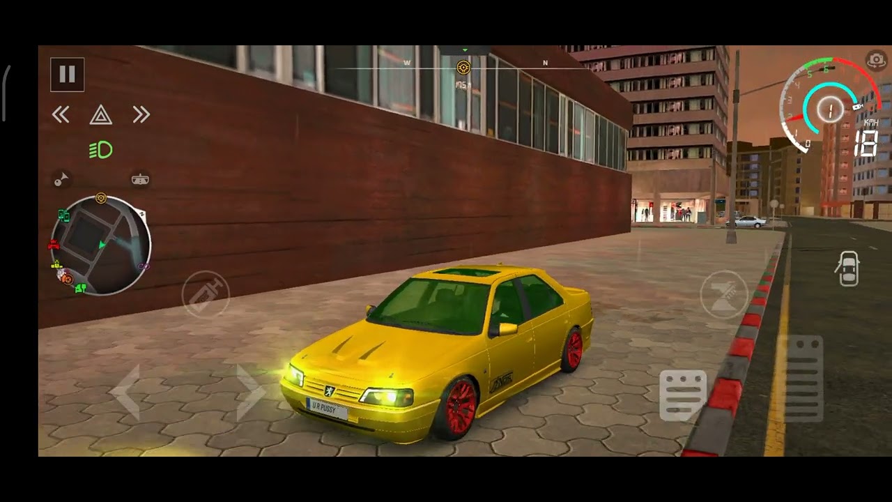 CutOff: Online Racing 2022 gameplay singleplayer Peugeot 405 GLX