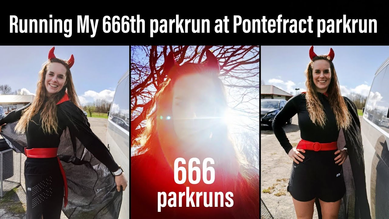 Running My 666th parkrun in Devil Fancy Dress  at Pontefract parkrun. Working on my p-Index.