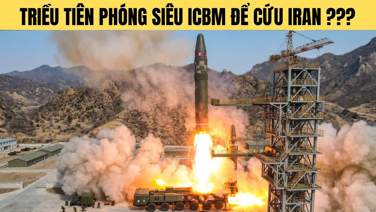 Thực hư Triều Tiên phóng tên lửa ICBM để cứu Iran ?