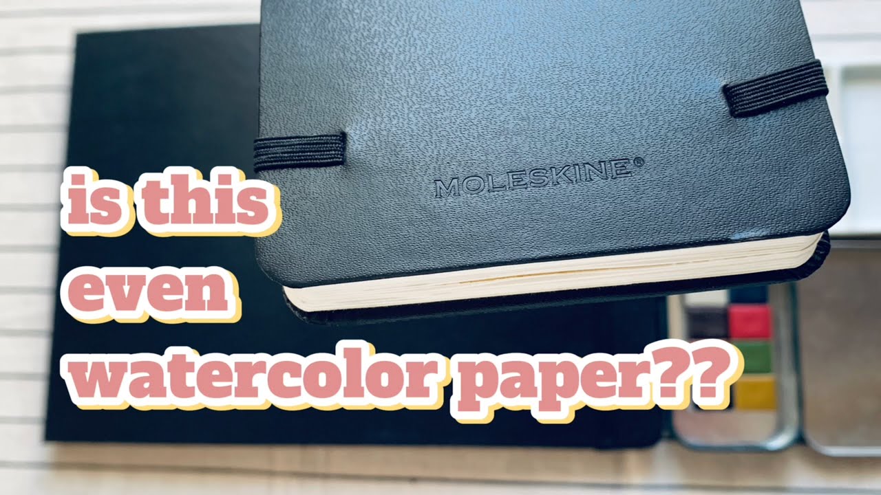 MOLESKINE WATERCOLOR SKETCHBOOK REVIEW (good or terrible for watercolor?)