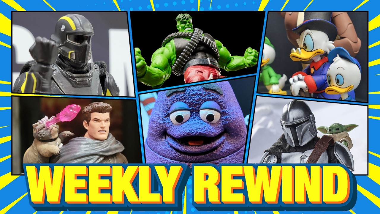 Weekly Rewind! Ep111: TOY FAIR! Marvel Legends G.I.Joe TMNT Helldivers DuckTales DC MOTU More News!
